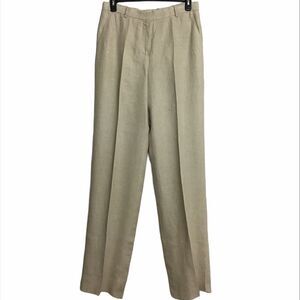 MaxMara 100% Linen Palude Pants Made In Italy